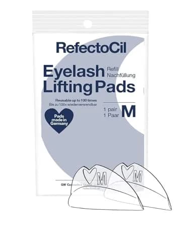 RefectoCil Eyelash Lifting Refill Pads, Medium, White | Reusable for 100+ uses, Skin-safe, High-Quality Material thumbnail 1