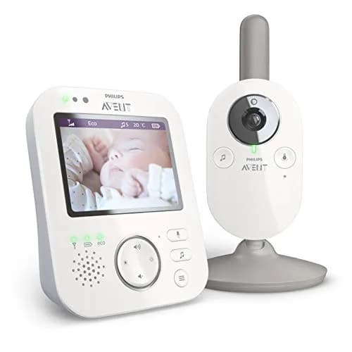 PHILIPS Avent Digital Baby Monitor with Camera and Audio, 3.5" Display, 300m Range | Secure FHSS Connection thumbnail 1