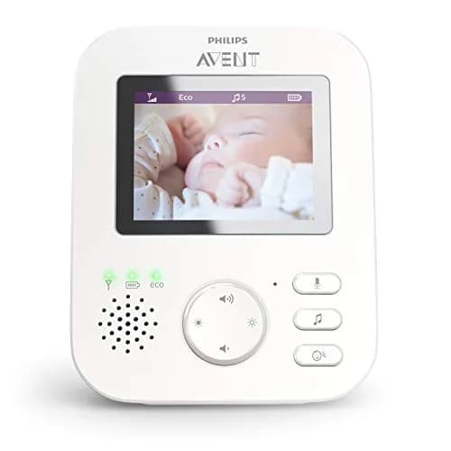 PHILIPS Avent Digital Baby Monitor with Camera and Audio, 3.5" Display, 300m Range | Secure FHSS Connection thumbnail 2