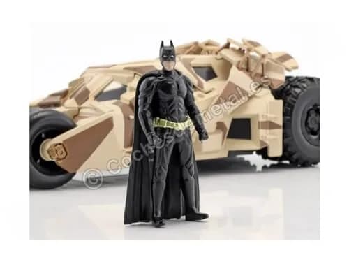 Jada Toys 1:24 2008 Dark Knight Camouflage Batmobile Die-cast Car with 2.75" Batman Figure | ASTM-Tested thumbnail 4
