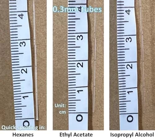 AAdvance Instruments Glass Capillary Tubes 0.3mm ID x 100mm | Precise TLC Spotting Tool thumbnail 6