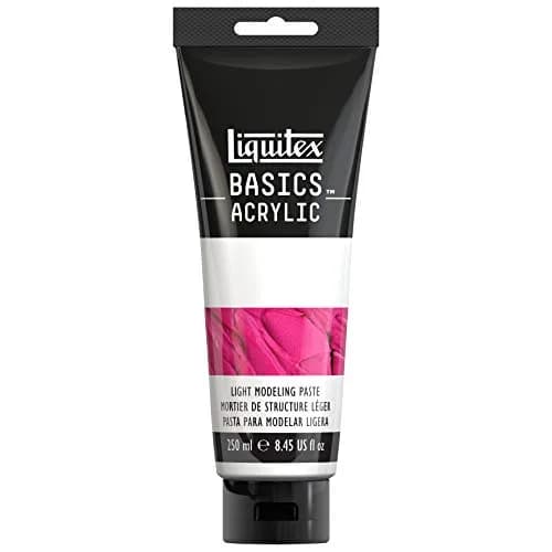 Liquitex BASICS Light Modeling Paste 250ml | Heavy Texture & 3D Forms for Artists & Students thumbnail 1