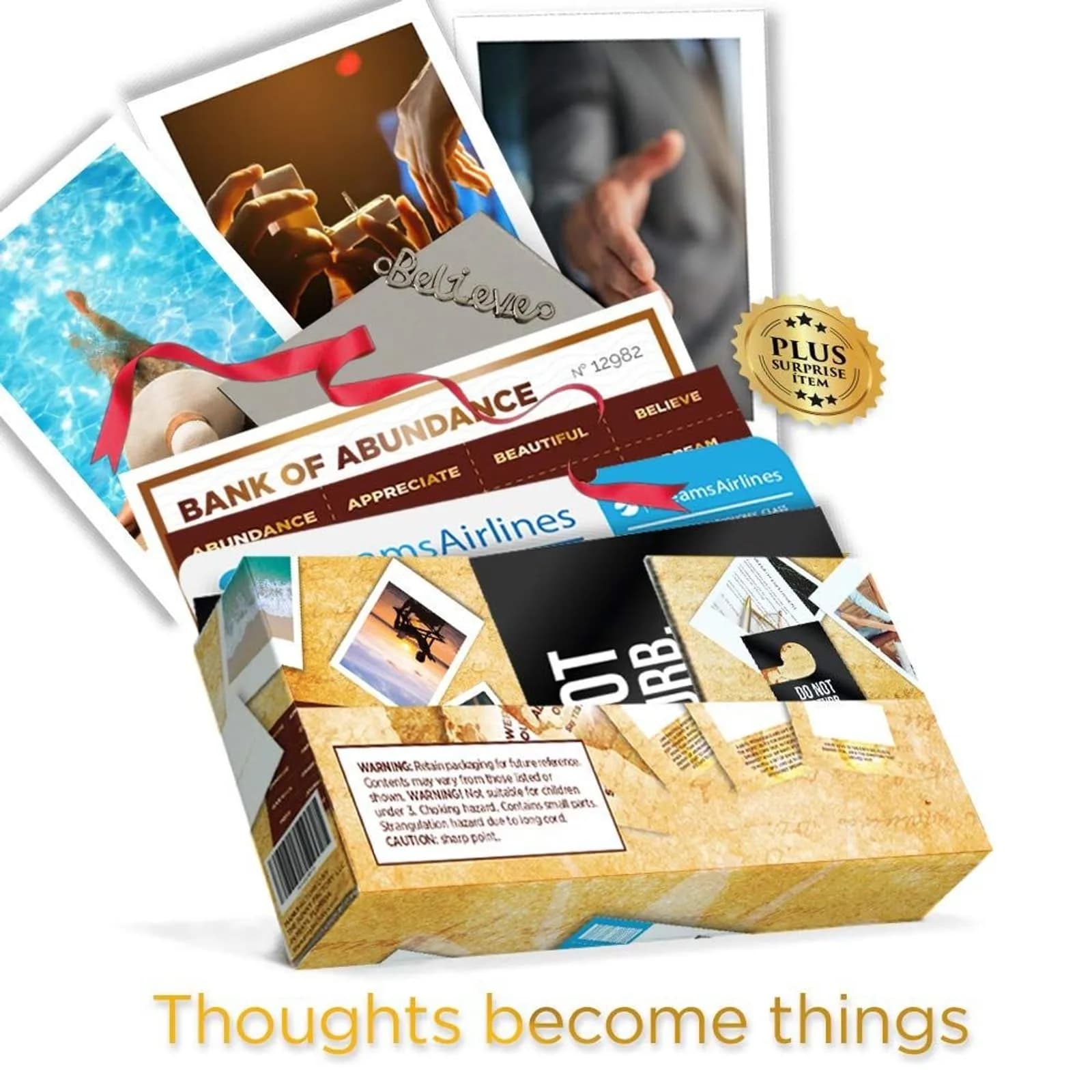MAGNIFICENT 101 Vision Board Kit - 4 x 6 in (10.16 x 15.24 cm) - Scrapbook Supplies & Journaling Cards - view 2