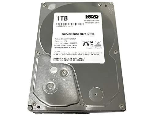 MDD MAXDIGITALDATA 1TB Surveillance Hard Drive | 7200 RPM, 3.5-inch, SATA 3.0Gb/s thumbnail 2