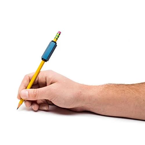 SenseAid Weighted Pencil Grips for Kids Handwriting, Adults, Special Needs | Pack of 4 (43g each) thumbnail 6