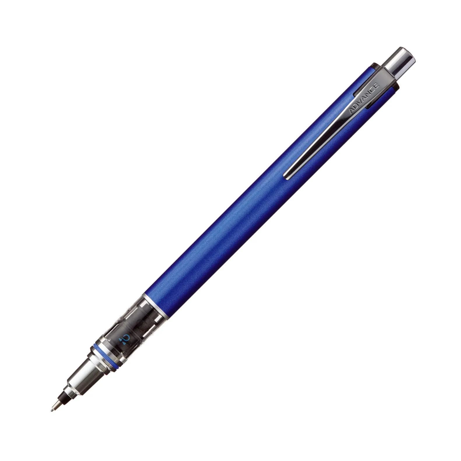 Uni Kuru Toga Advance Mechanical Pencil 0.7mm Navy | Rotating Lead Technology — navy