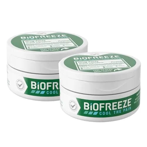 Biofreeze Menthol Pain Relief Cream 177ml (6 Fl Oz) | Cooling Relief for Arthritis, Muscle & Back Pain thumbnail 1