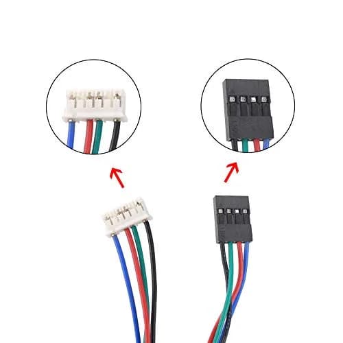 STEPPERONLINE Nema 17 Stepper Motor 12V 45Ncm | 1.5A, 4-Lead, 39mm Body, 1m Cable thumbnail 5