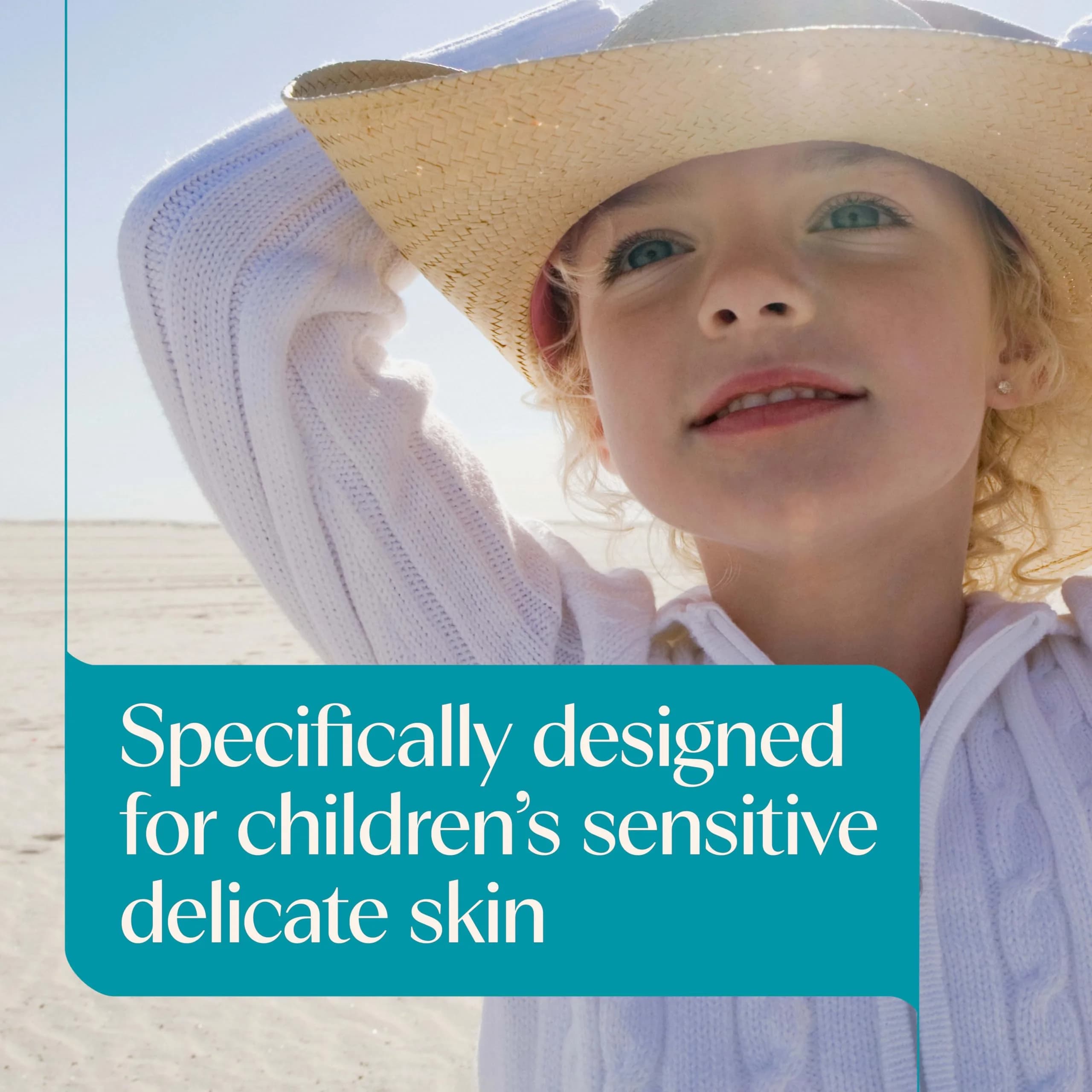 Aveeno Kids Continuous Protection Mineral Sunscreen Lotion SPF 50, 90ml (3 fl. oz) | Broad Spectrum UVA/UVB Protection for Sensitive Skin - view 4