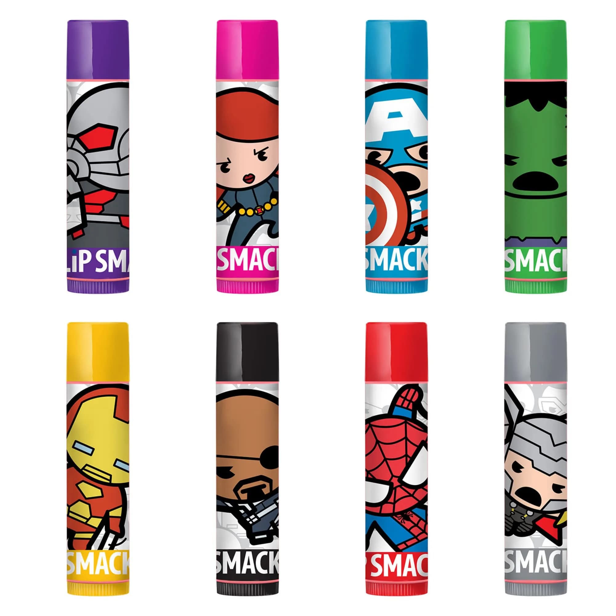 Lip Smacker Marvel Avengers Flavored Lip Balm Party Pack 8 Count - view 2