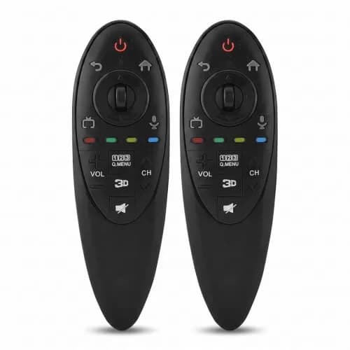 Zerone Replacement Remote Control for 3D Smart TV | 10m Range, No Voice Functions thumbnail 1