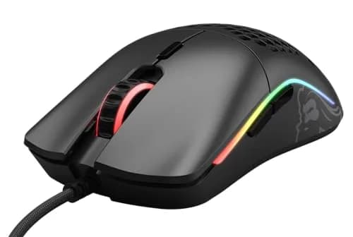 Glorious Model O Wired Gaming Mouse 67g | Superlight Honeycomb Design, RGB, Pixart 3360 Sensor, Ambidextrous - Matte Black thumbnail 3