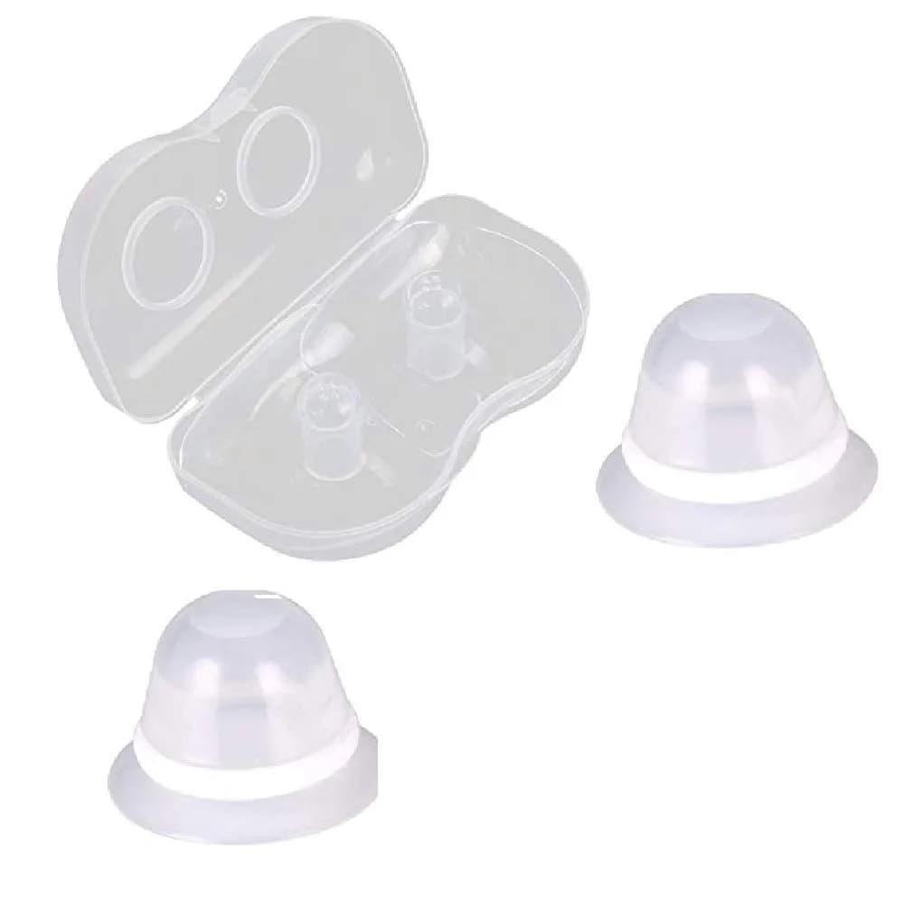 Finever Nipple Corrector for Flat Inverted Nipples | 1 Pair (Clear) - main product image