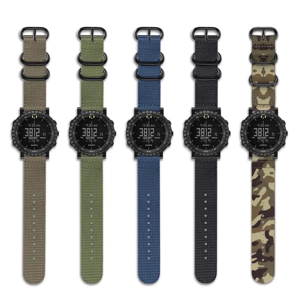 FINTIE Nylon Sport Band Compatible with Suunto Core 24mm (0.94in) | Breathable & Adjustable Replacement Strap - view 8