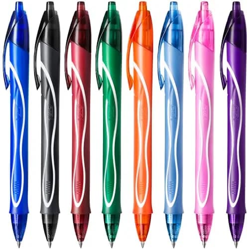 BIC Gel-ocity Quick Dry Gel Ink Pen 0.7mm | Assorted Colours for Smooth Writing thumbnail 3