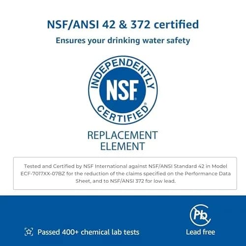 AQUA CREST Water Filter Replacement for Brita Mavea Maxtra 6 Pack | NSF Certified Lead-Free Filtration thumbnail 4