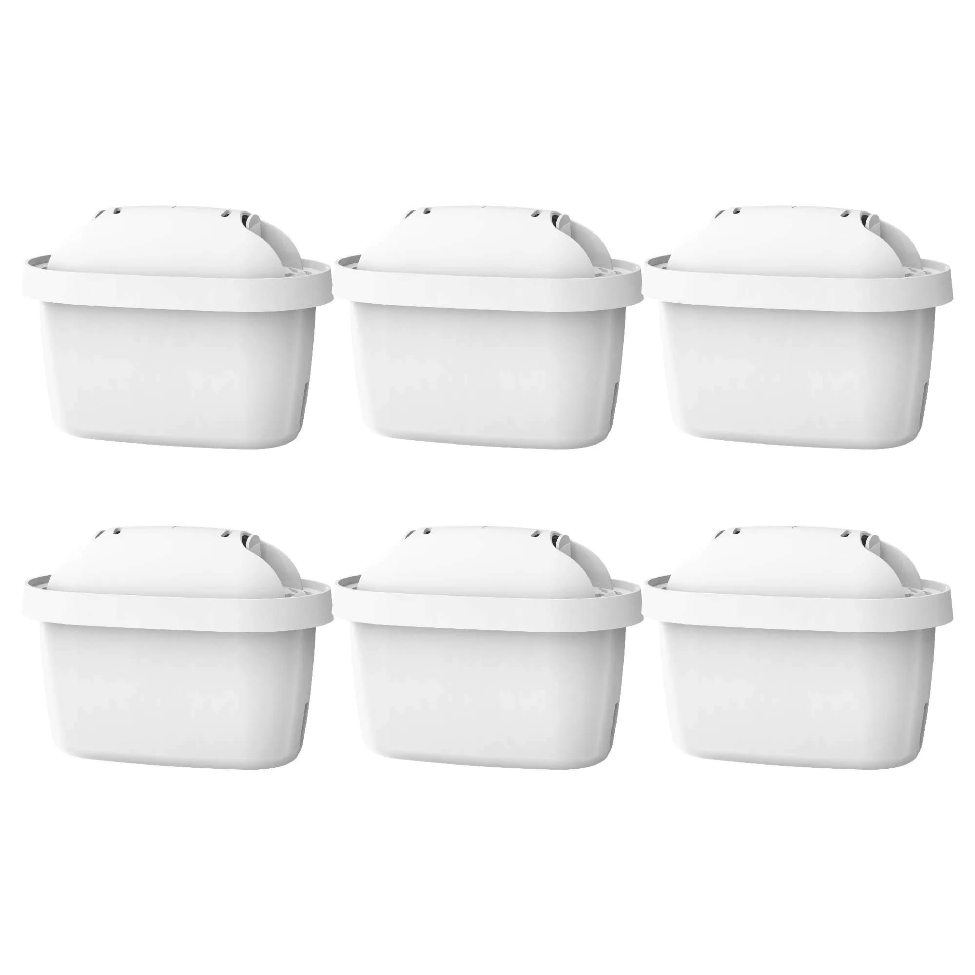 AQUA CREST Water Filter Replacement for Brita Mavea Maxtra 6 Pack | NSF Certified Lead-Free Filtration - main product image