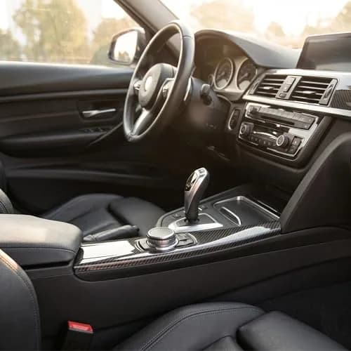 Keenso Carbon Fiber Interior Trim for 3 Series F30 F34 4 Series F33 F36 | Stylish Car Decor (70-120 chars) thumbnail 2