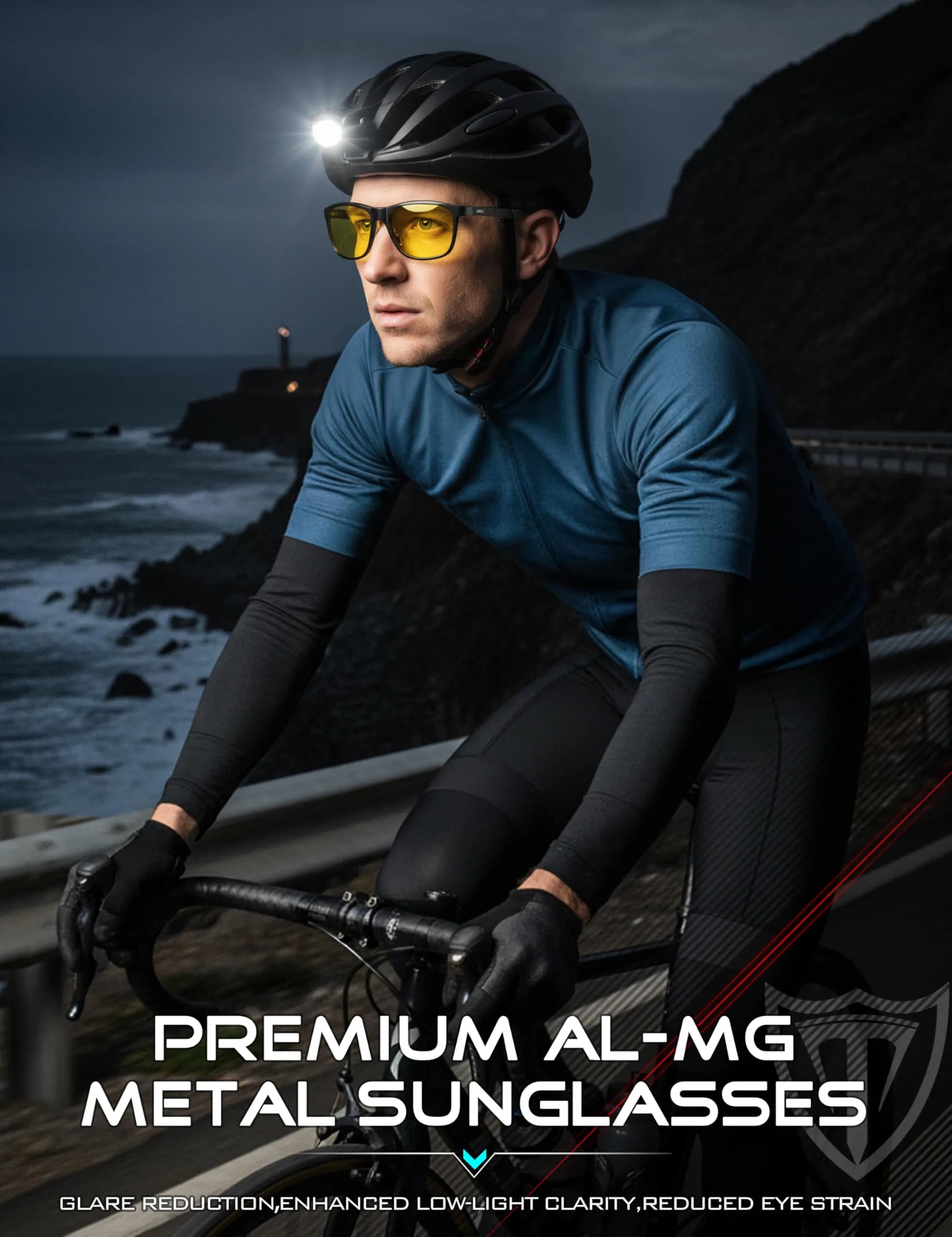 ATTCL HD Night Driving Polarized Sunglasses for Men - Enhanced Visibility for Night Driving - view 4