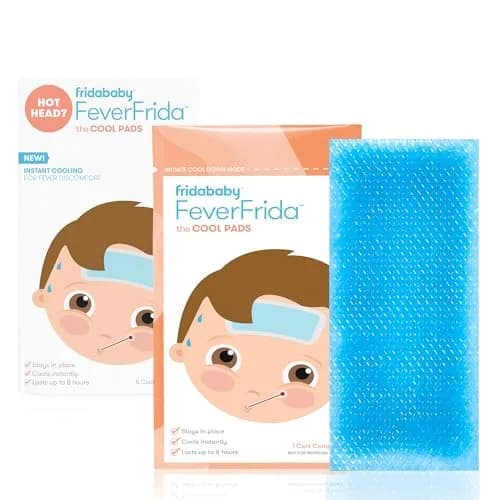 Frida Baby Cool Pads Fever Patch for Kids 5 Count | Instant Cooling Relief for Fevers & Headaches thumbnail 1