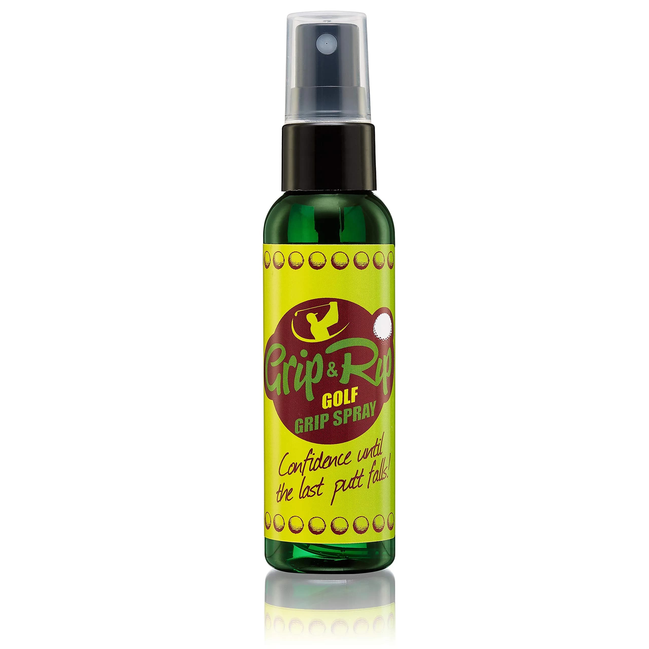 SPIN IT GRIPPING SOLUTION Grip & Rip Golf Grip Spray 2 Fl Oz (59 ml) | Combat Sweat & Rain for Firm Grip — Green
