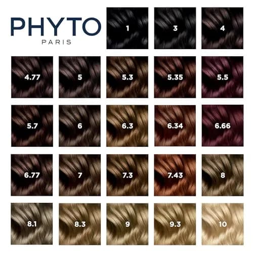 PHYTO Phytocolor Permanent Hair Color 7.3 Golden Blonde | Botanical Pigments, 100% Grey Coverage, Ammonia-Free, 0.42 oz thumbnail 5