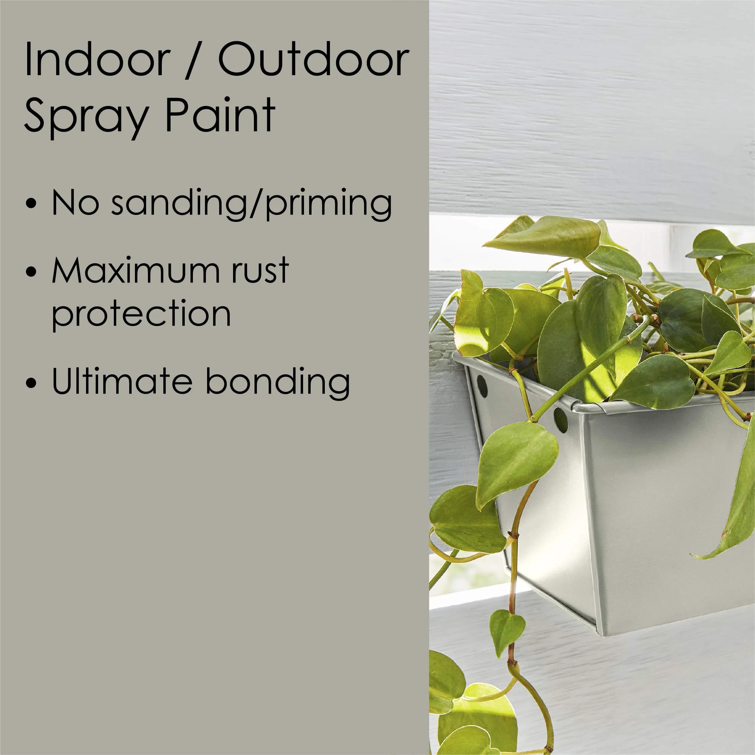 Krylon Fusion All-In-One Gloss Grey Spray Paint & Primer - Bonds to Difficult Surfaces - view 3