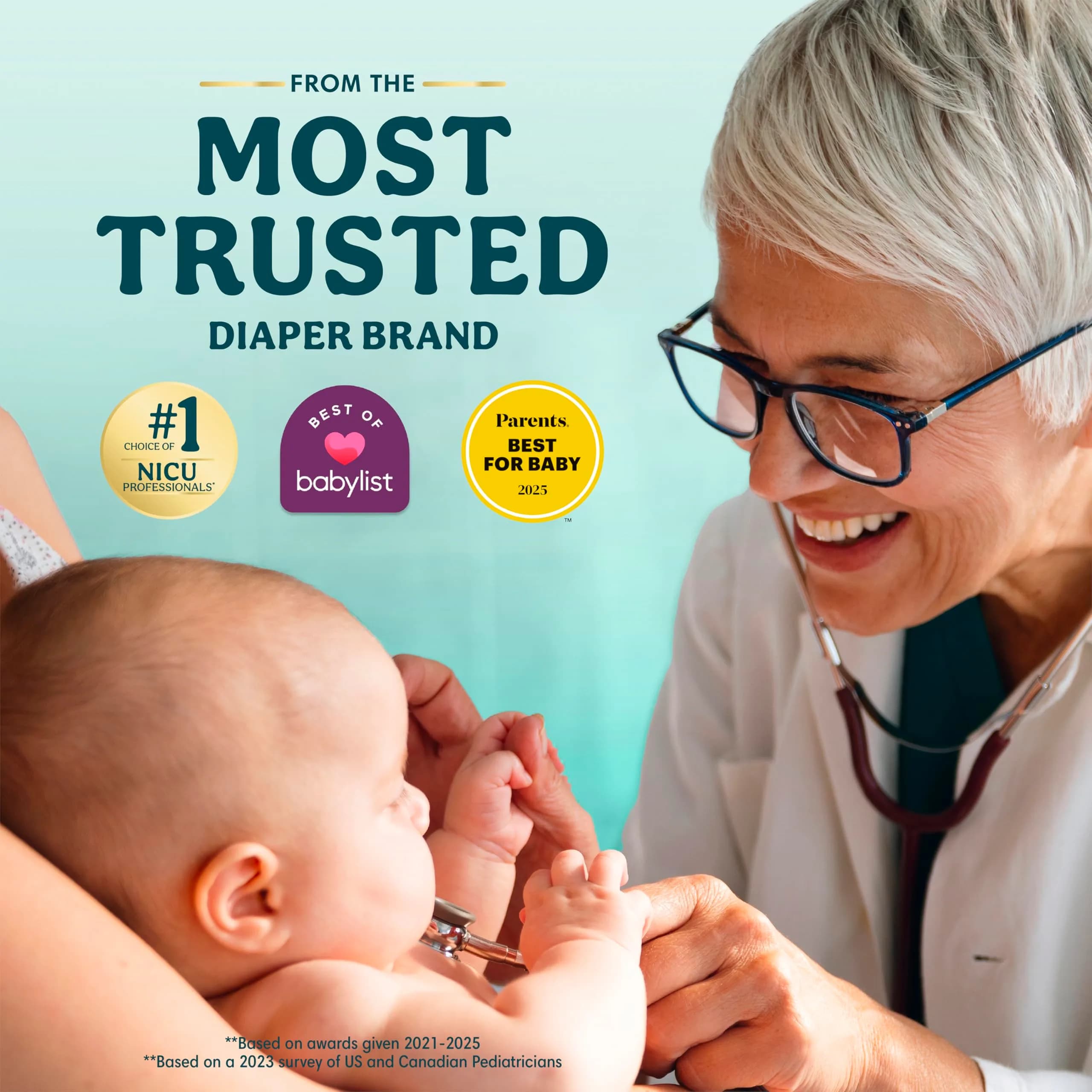 Pampers Swaddlers Diapers Size 4 (15-34 lbs / 7-13 kg), 120 Count | Hypoallergenic & Skin-Safe - view 5