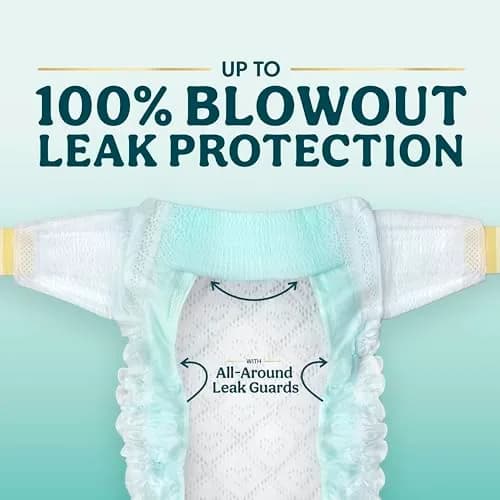 Pampers Swaddlers Diapers Size 4 (15-34 lbs / 7-13 kg), 120 Count | Hypoallergenic & Skin-Safe thumbnail 6