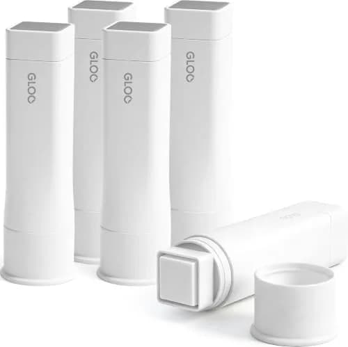 Kokuyo Gloo Square Glue Stick Firm Stick Small Size 22g (0.78oz) Pack of 5 | Strong Adhesive for Paper Crafts - main product image