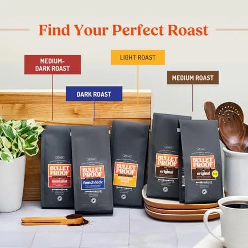 Bulletproof French Kick Dark Roast Single-Serve Pods 24 Count | Premium Coffee with Rich Smoky Flavor thumbnail 6