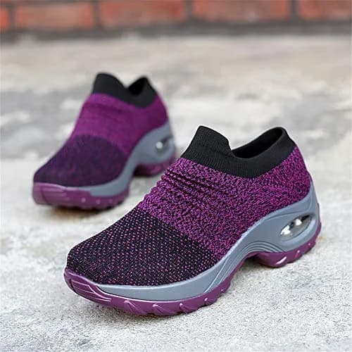 LEADER SHOW Women's Slip-On Shoes 5 | Casual Comfort with Platform Heel thumbnail 6
