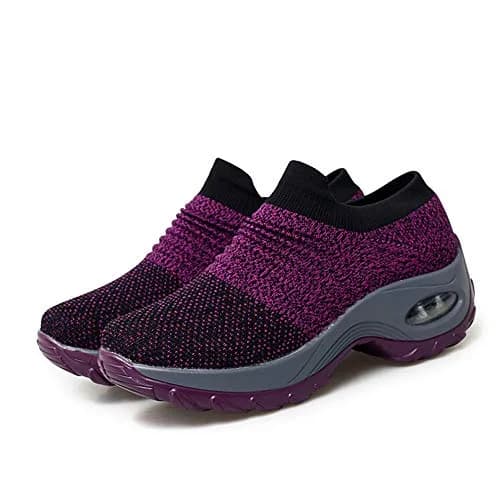 LEADER SHOW Women's Slip-On Shoes 5 | Casual Comfort with Platform Heel thumbnail 2