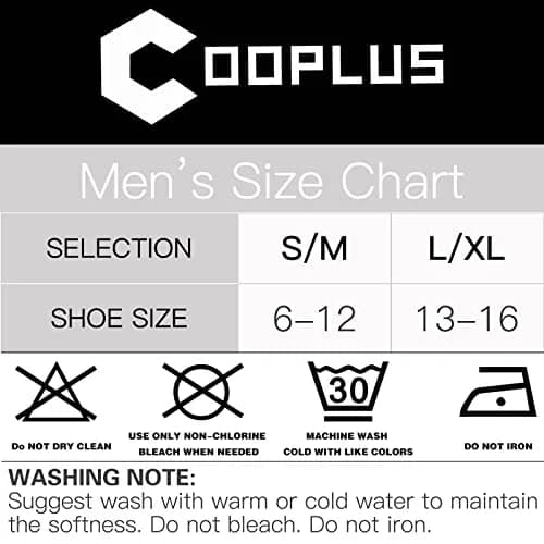 COOPLUS Mens Ankle Socks Athletic Cushioned Breathable Low Cut Tab With Arch Support - 6 Pairs thumbnail 2