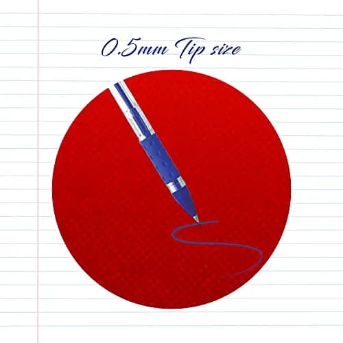 Cello Gripper Ball Pen Set Blue 25 Count (Pack of 25) | Smooth Ink Flow thumbnail 9