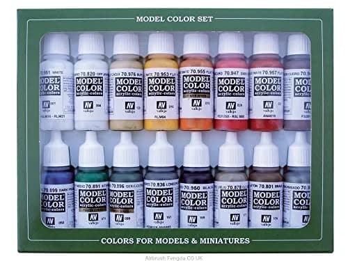 Vallejo Napoleonic Colors French & British 1789-1815 Paint Set | Model Color | High Pigmentation | 16 Bottles x 18 ml thumbnail 1
