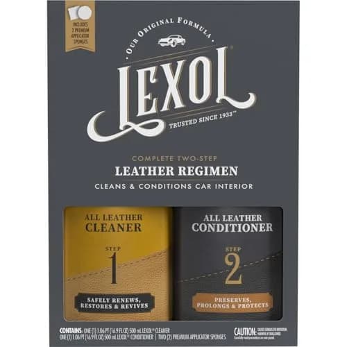 Lexol Leather Cleaner & Conditioner Kit | 473ml (16 Fl Oz) Each thumbnail 7