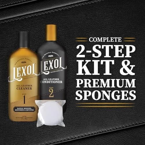 Lexol Leather Cleaner & Conditioner Kit | 473ml (16 Fl Oz) Each thumbnail 2