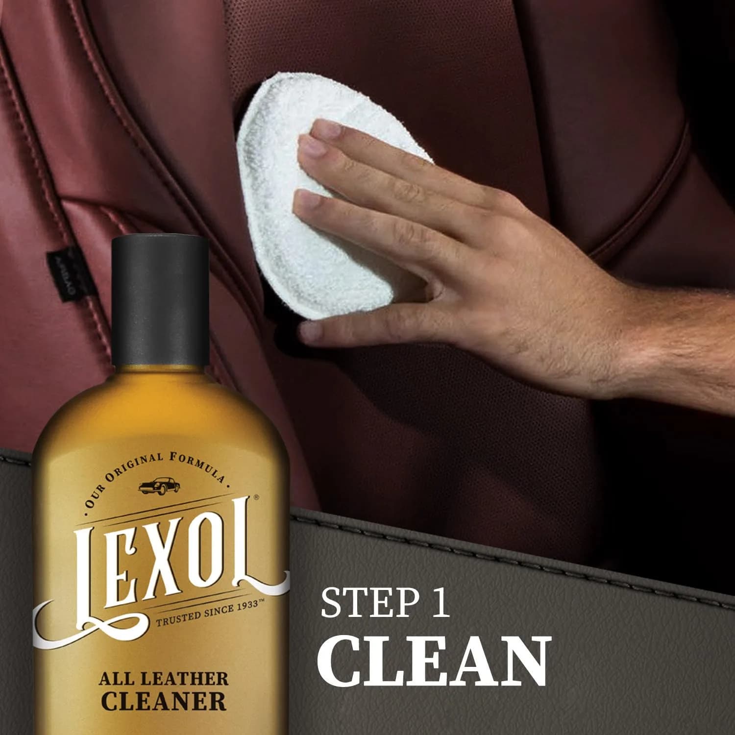 Lexol Leather Cleaner & Conditioner Kit | 473ml (16 Fl Oz) Each - view 3