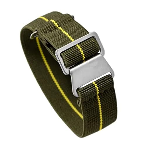 NIBD Watch Band with Elastic Nylon Strap 20/21/22mm | Military Army Style, Durable & Water-Resistant thumbnail 9