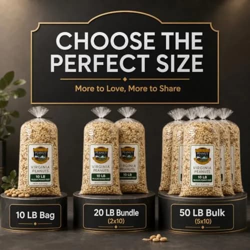 Wakefield Virginia Peanuts Animal Grade Raw Wildlife Peanuts, 10 LBS | Unsalted, Shelled & High Energy for Wildlife in India thumbnail 8