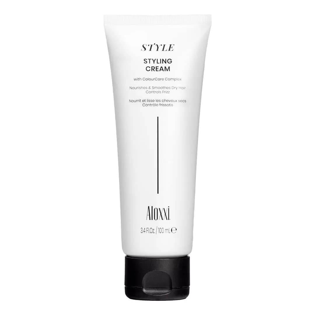 ALOXXI Ultra Hydrating Styling Cream with ColourCare Complex, 3.4 Oz | Deep Moisture & Frizz Control for All Hair Types