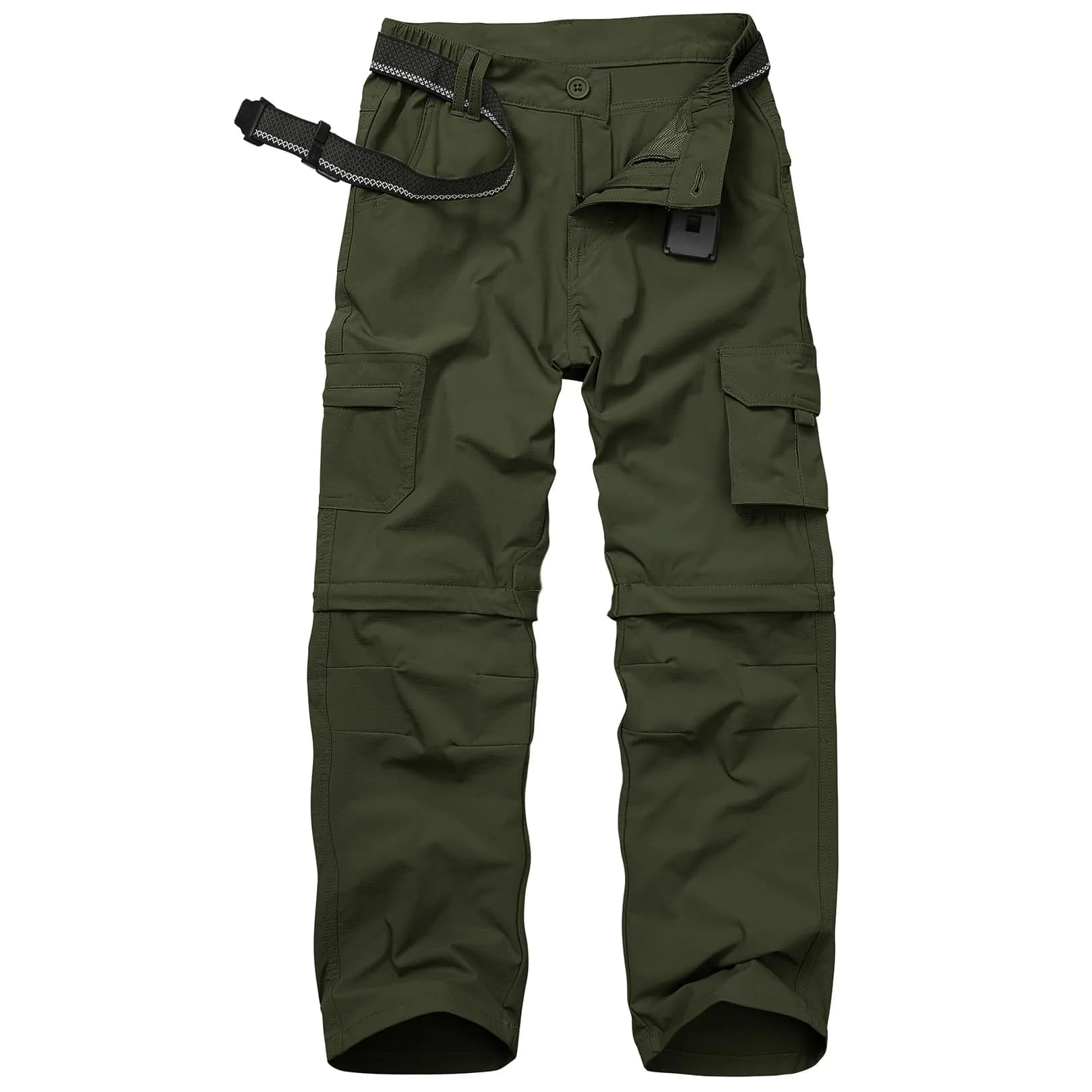linlon Men's Quick Dry Convertible Hiking Pants | Army Green, 30 (76 cm) - main product image