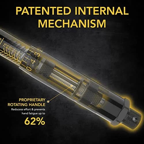 LEXIVON 3/8-Inch Drive Click Torque Wrench 10~80 Ft-Lb / 13.6~108.5 Nm | Precision Calibrated, Durable, Easy Read thumbnail 4