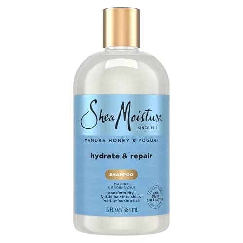 Shea Moisture Hydrate and Repair Shampoo with Manuka Honey & Shea Butter 384ml (13 Fl Oz) | Gentle Cleansing for Damaged Hair thumbnail 1