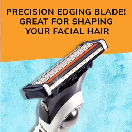 BIC Flex 5 Hybrid Disposable Razors for Men | 1 Handle & 6 Cartridges, 5 Blades, Recycled Plastic Handle, Recyclable Packaging thumbnail 5