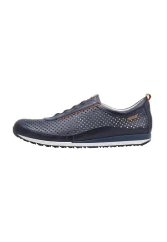 PIKOLINOS Liverpool Men’s Sneakers | Leather | Memory Foam | Blue | Casual Comfort thumbnail 1
