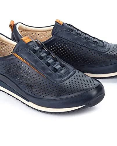 PIKOLINOS Liverpool Men’s Sneakers | Leather | Memory Foam | Blue | Casual Comfort thumbnail 7