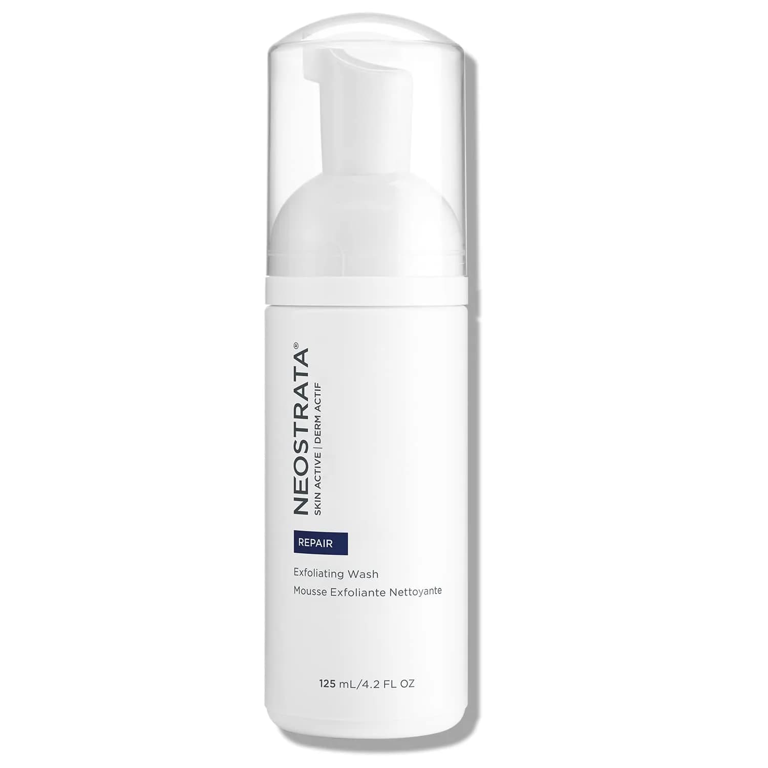 NEOSTRATA Exfoliating Wash Revitalizing Foaming Facial Cleanser 125ml | Fragrance-Free, PHA Exfoliant for All Skin Types