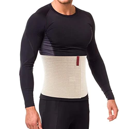 ORTONYX Abdominal Binder for Women & Men 26.7 cm (10.5") | Post-Surgical & Postpartum Support Wrap thumbnail 2